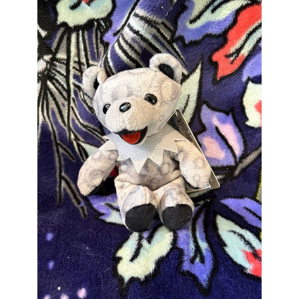 GRATEFUL DEAD BEAN BEAR - BY LIQUID BLUE - "PICASSO MOON" BEAR - NEW WITH TAGS